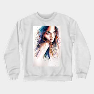 Beautiful girl II Crewneck Sweatshirt